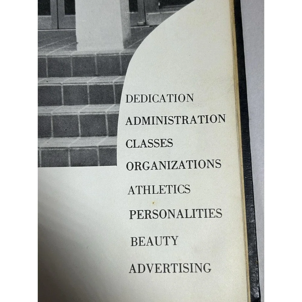 Vintage 1958 Chipola Junior College Marianna Florida CHIJUCO Yearbook Collect